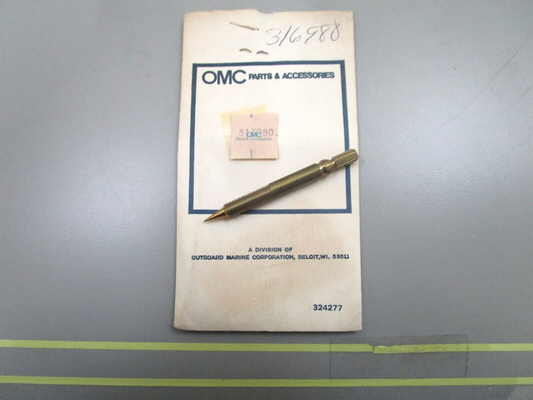 *NEW OEM* 0750 OMC Johnson Evinrude HI SPEED NEEDLE VALVE 316980 0316980
