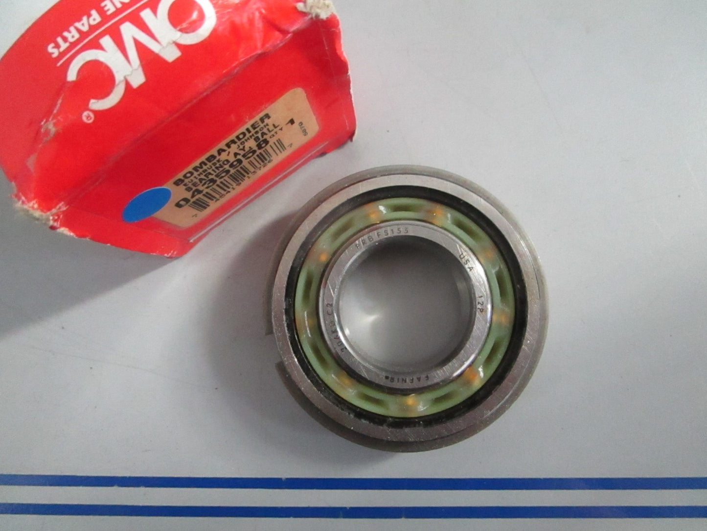 NEW OEM 435958 0435958 OMC Johnson Evinrude Ball Bearing Ay 0820