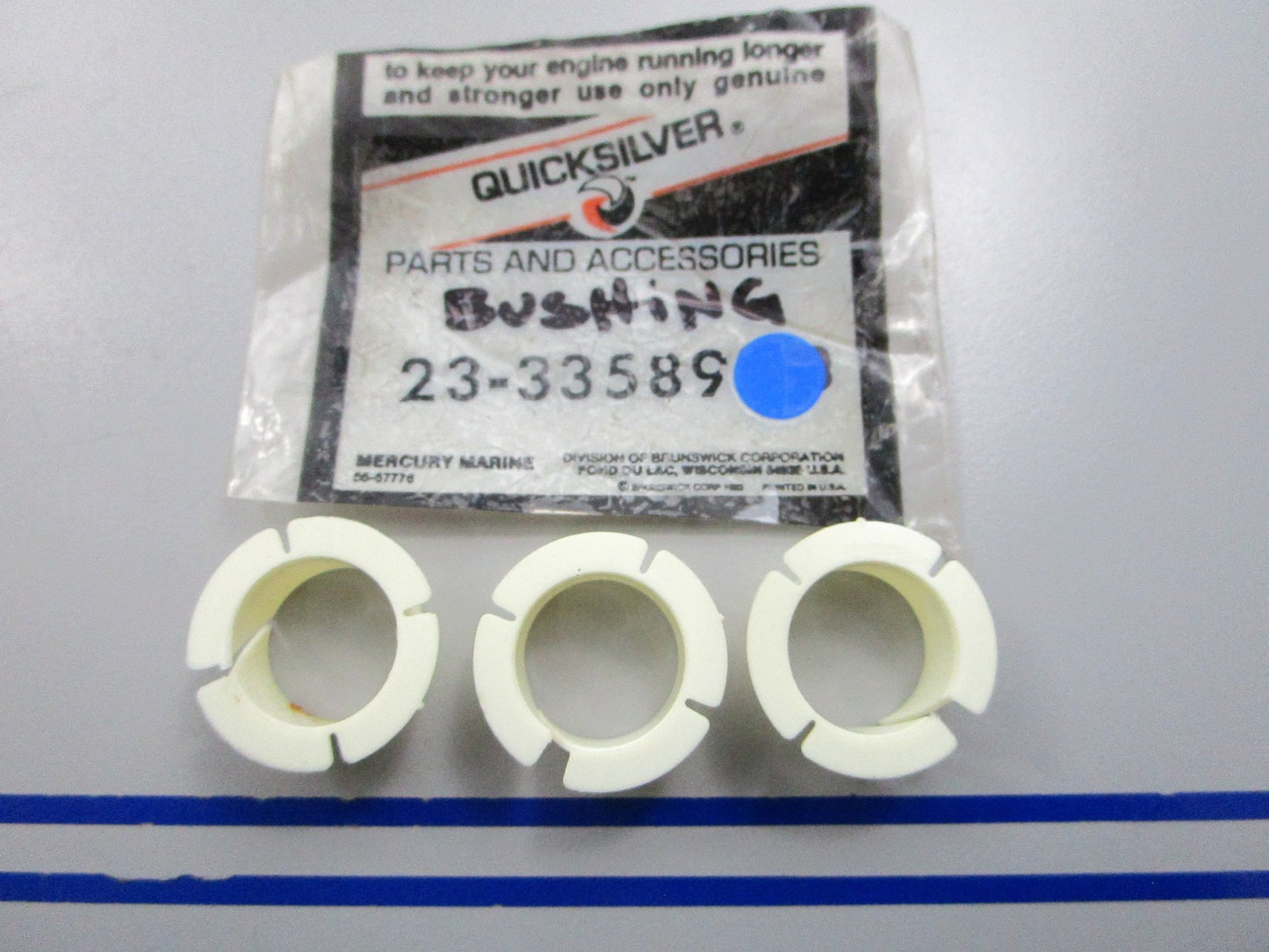 NEW OEM (LOT OF 3) 23-33589 Mercury Quicksilver Bushing 0810