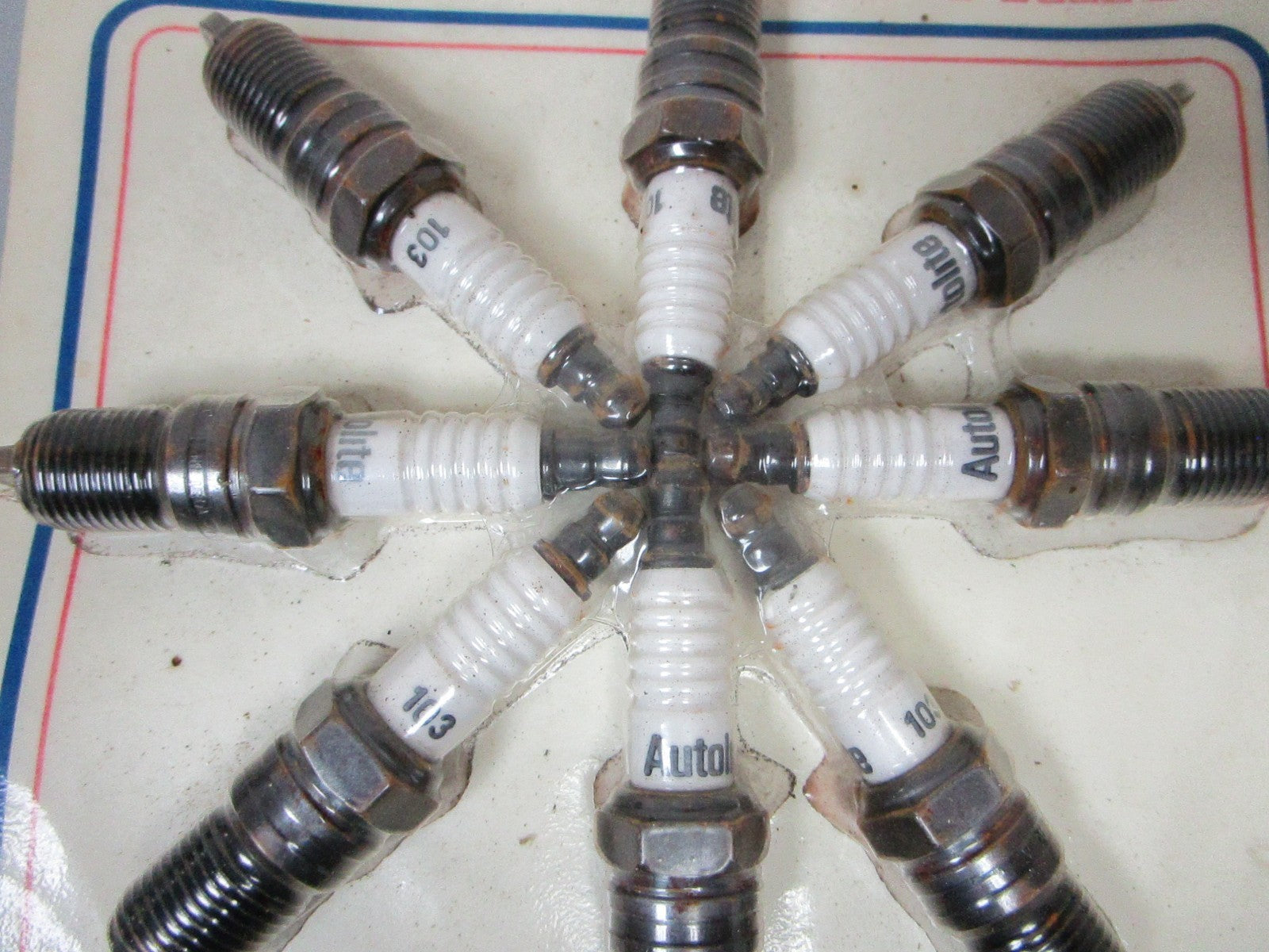 NEW OEM RP030008 Pleasure Craft Marine PCM Autolite #103 Spark Plug Set 0720