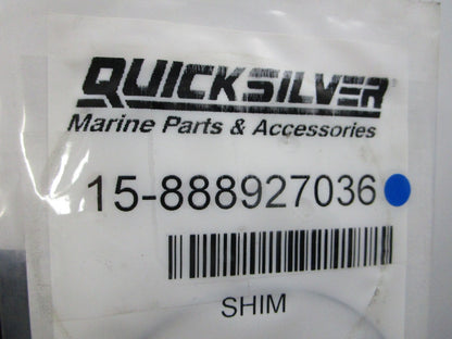 NEW OEM 15-888927036 Mercury Quicksilver Shim 0810