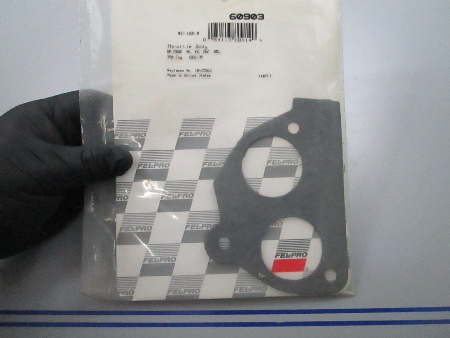 *NEW* 0810 Fel-Pro Throttle Body Gasket 60903