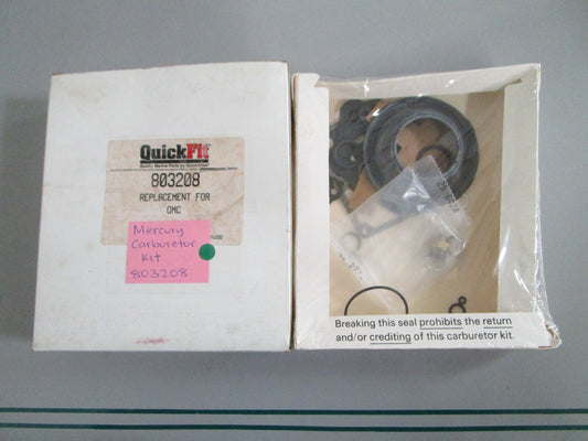 NEW 803208 Mercury QuickFit Carburetor Kit 0820
