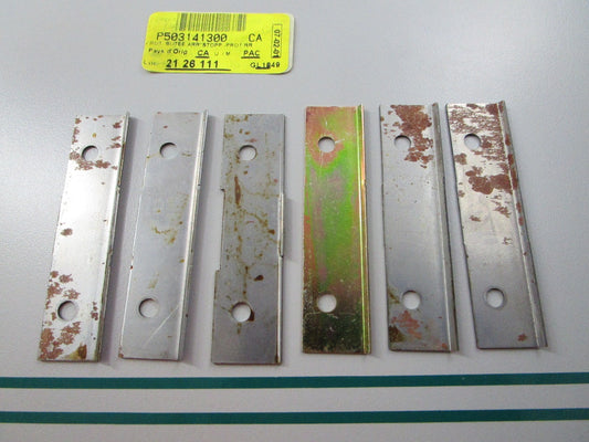NEW OEM (LOT OF 6) 503141300 BRP Stopper Protector Plate *Rusty* 0810