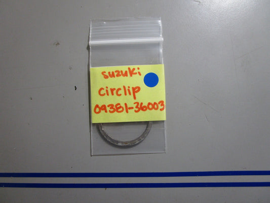 *NEW OEM* 0810 Suzuki Circlip 09381-36003