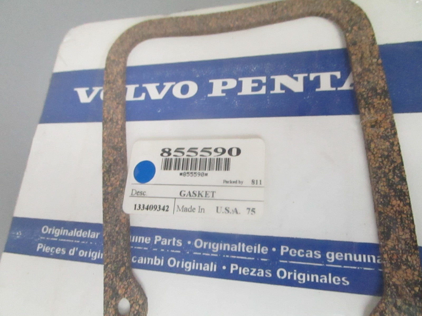 *NEW OEM* 0720 Volvo Penta Gasket 855590