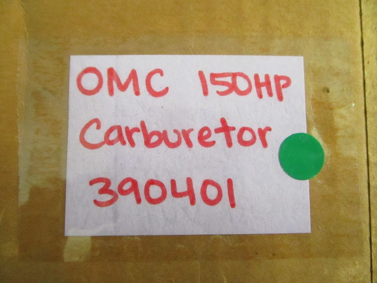 NEW OEM 390401 0390401 OMC Johnson Evinrude 150HP Carburetor 0820