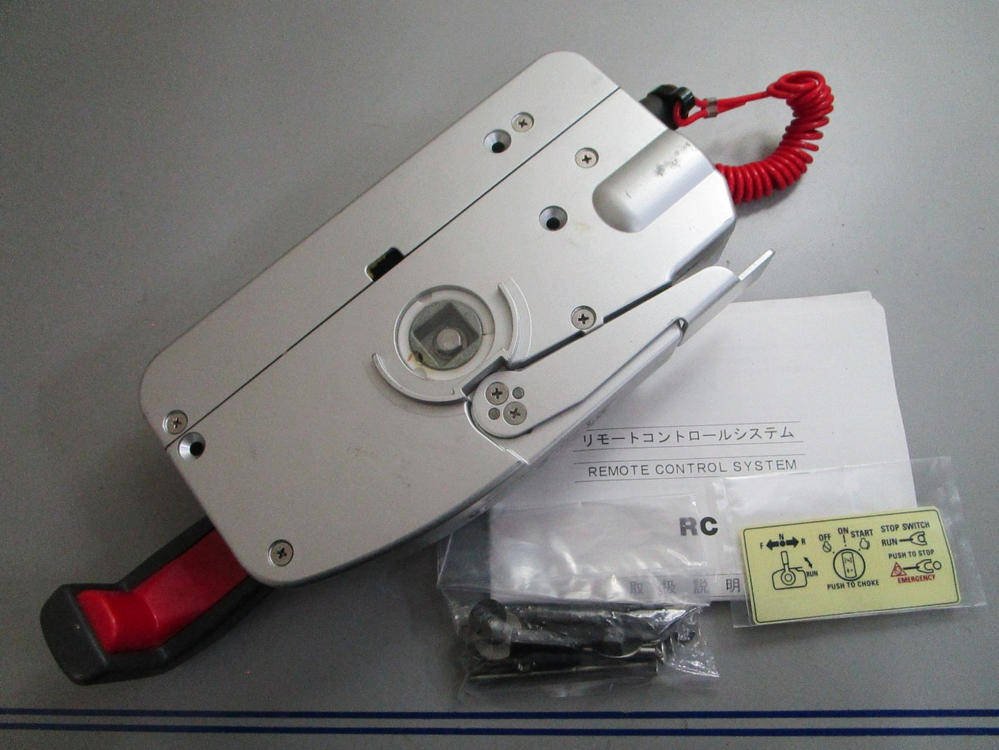 *NEW OEM* 0820 Tohatsu Nissan RC5C 8HP 9.8HP 2003-05 Remote Control Ay 3B7843502