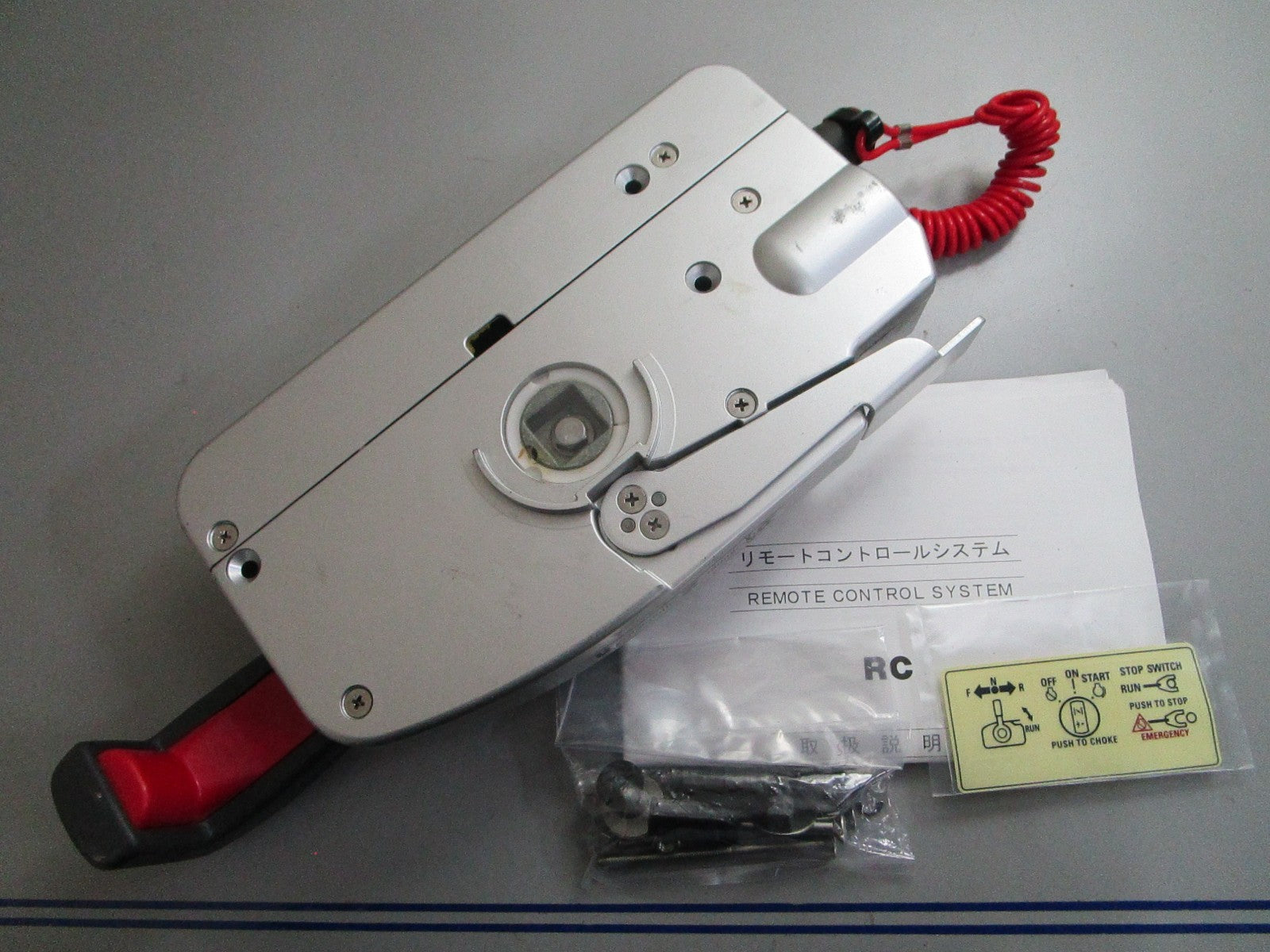 *NEW OEM* 0820 Tohatsu Nissan RC5C 8HP 9.8HP 2003-05 Remote Control Ay 3B7843502