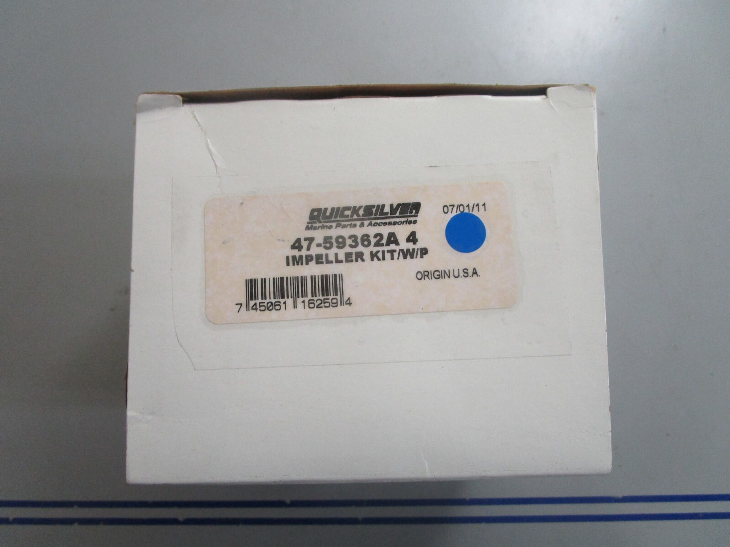 *NEW OEM* 0810 Mercury Quicksilver Water Pump Impeller Kit 47-59362A 4