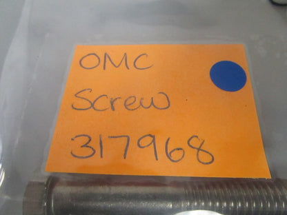 *NEW OEM* (LOT OF 2)  0810 OMC Johnson Evinrude Screw 317968 0317968