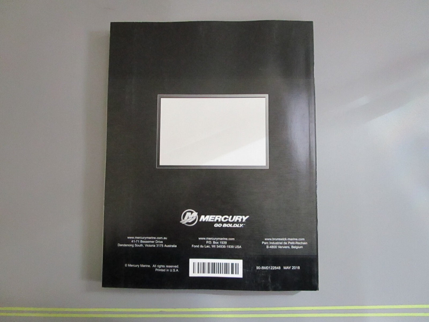 *NEW OEM* 0820 Mercury Quicksilver 240 EFI Jet Service Manual 90-8M0122848