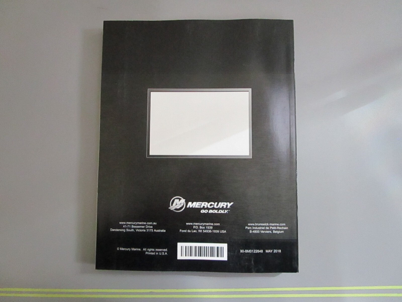 *NEW OEM* 0820 Mercury Quicksilver 240 EFI Jet Service Manual 90-8M0122848