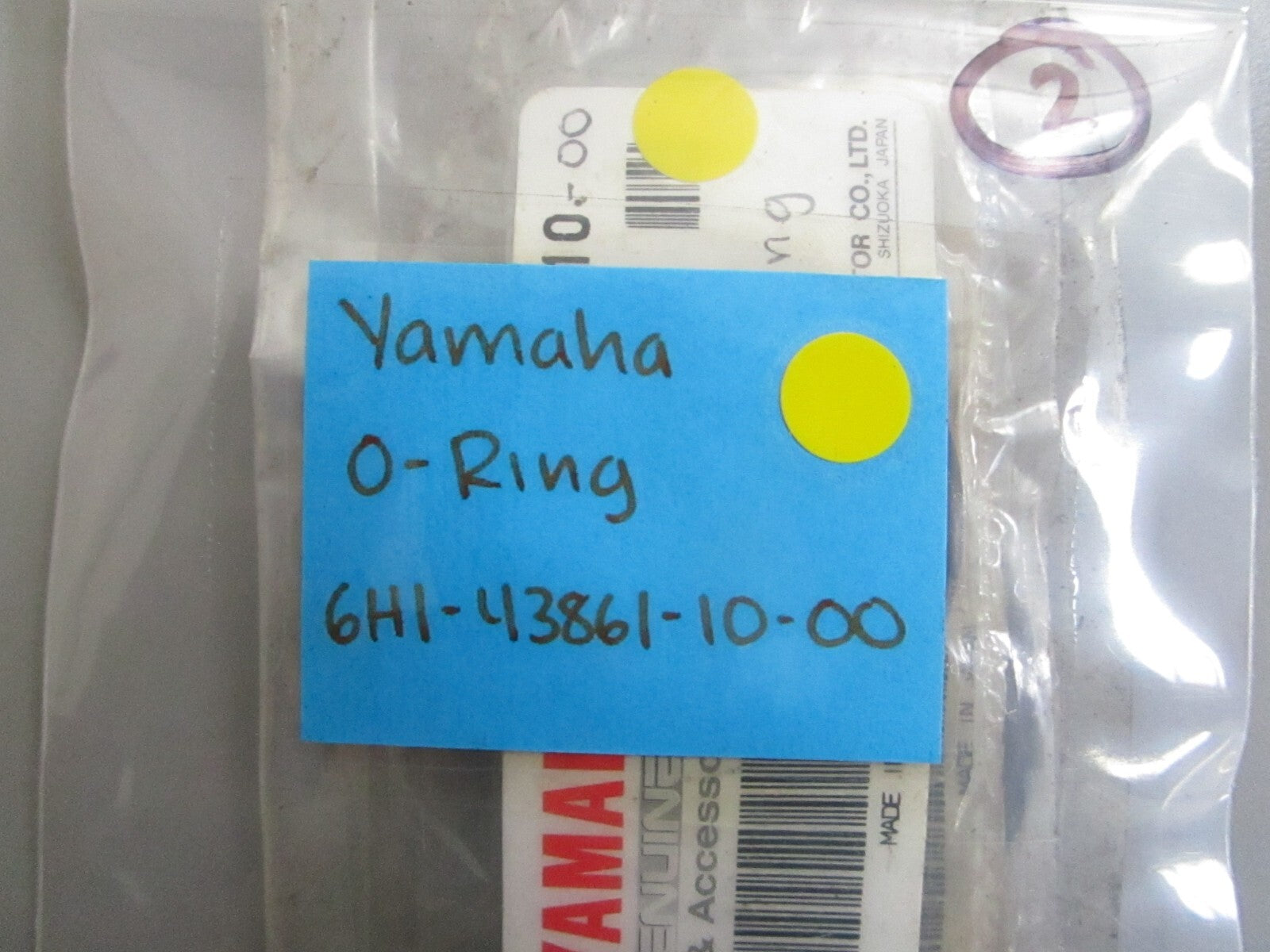 *NEW OEM* 0810 Yamaha O-Ring 6H1-43861-10-00