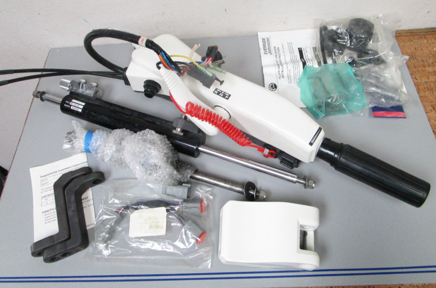 *NEW OEM* Suzuki Evinrude 90 115 Tiller Handle Upgrade Conversion Kit 5034246