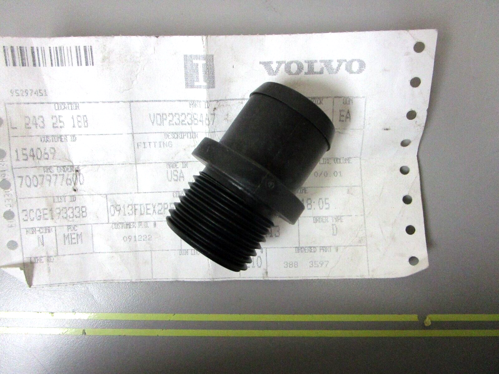 *NEW OEM* 0720 Volvo Penta Fitting 23238467