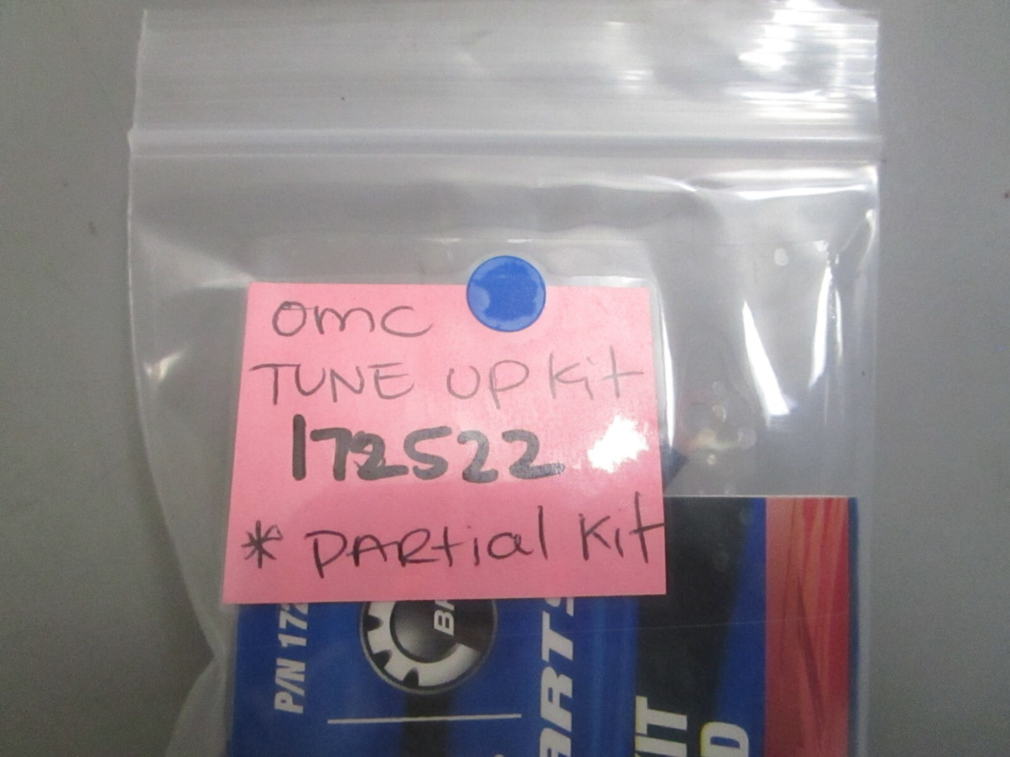 *NEW OEM* 0810 OMC Johnson Evinrude *Partial* Tune-Up Kit 172522 0172522
