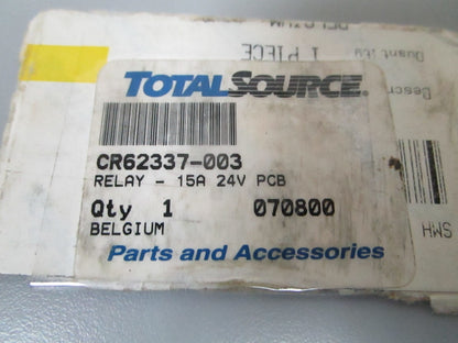 *NEW* 0720 Total Source 15A 12V PCB Relay CR62337-003 Replaces: Crown 062337-003