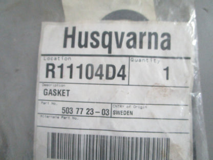 NEW OEM 503772303 503 77 23-03 Husqvarna Gasket 0820