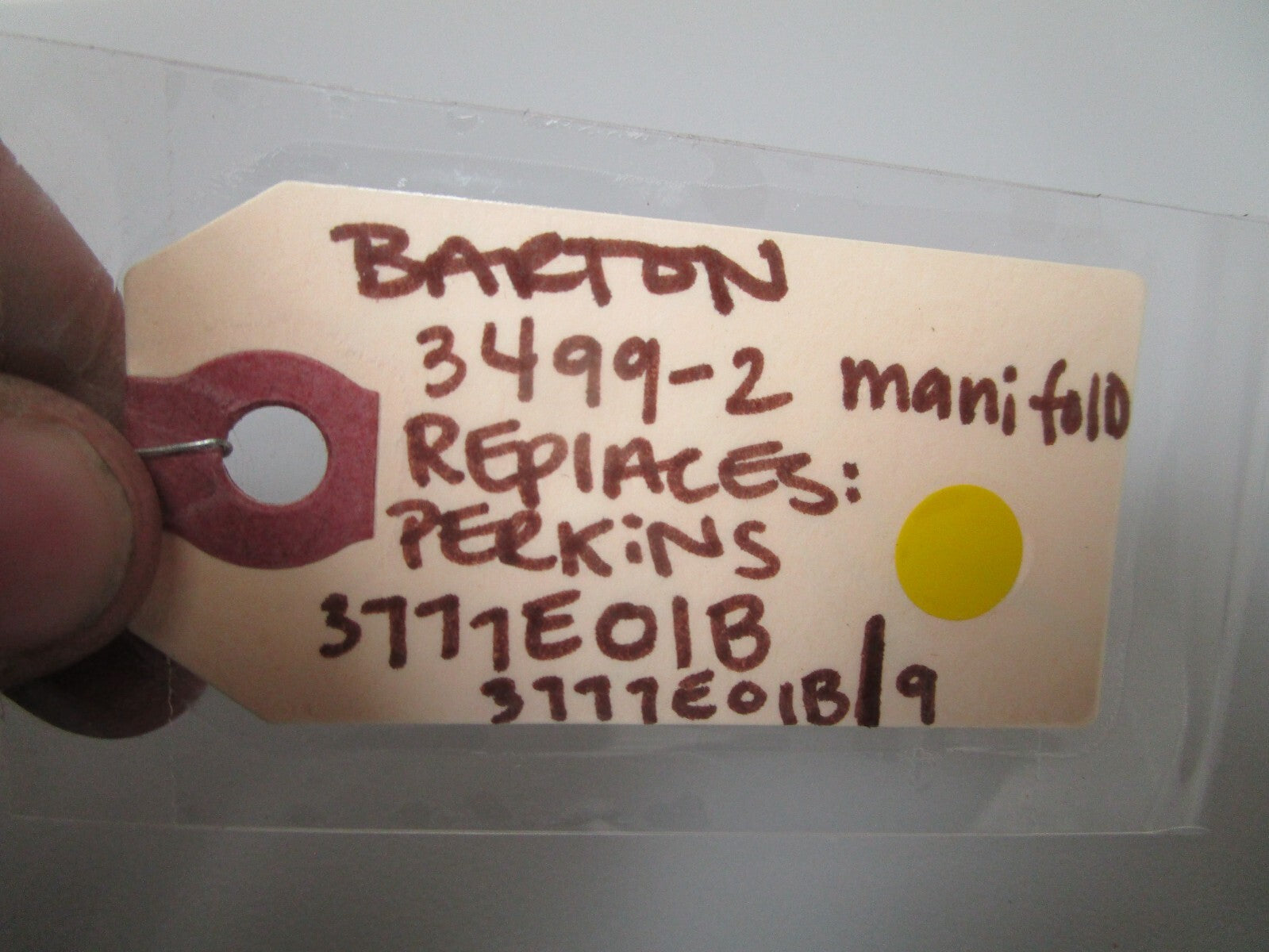 *NEW* 0720 Barton 3499-2 Manifold Replaces: Perkins 3777E01B 377E01B-9