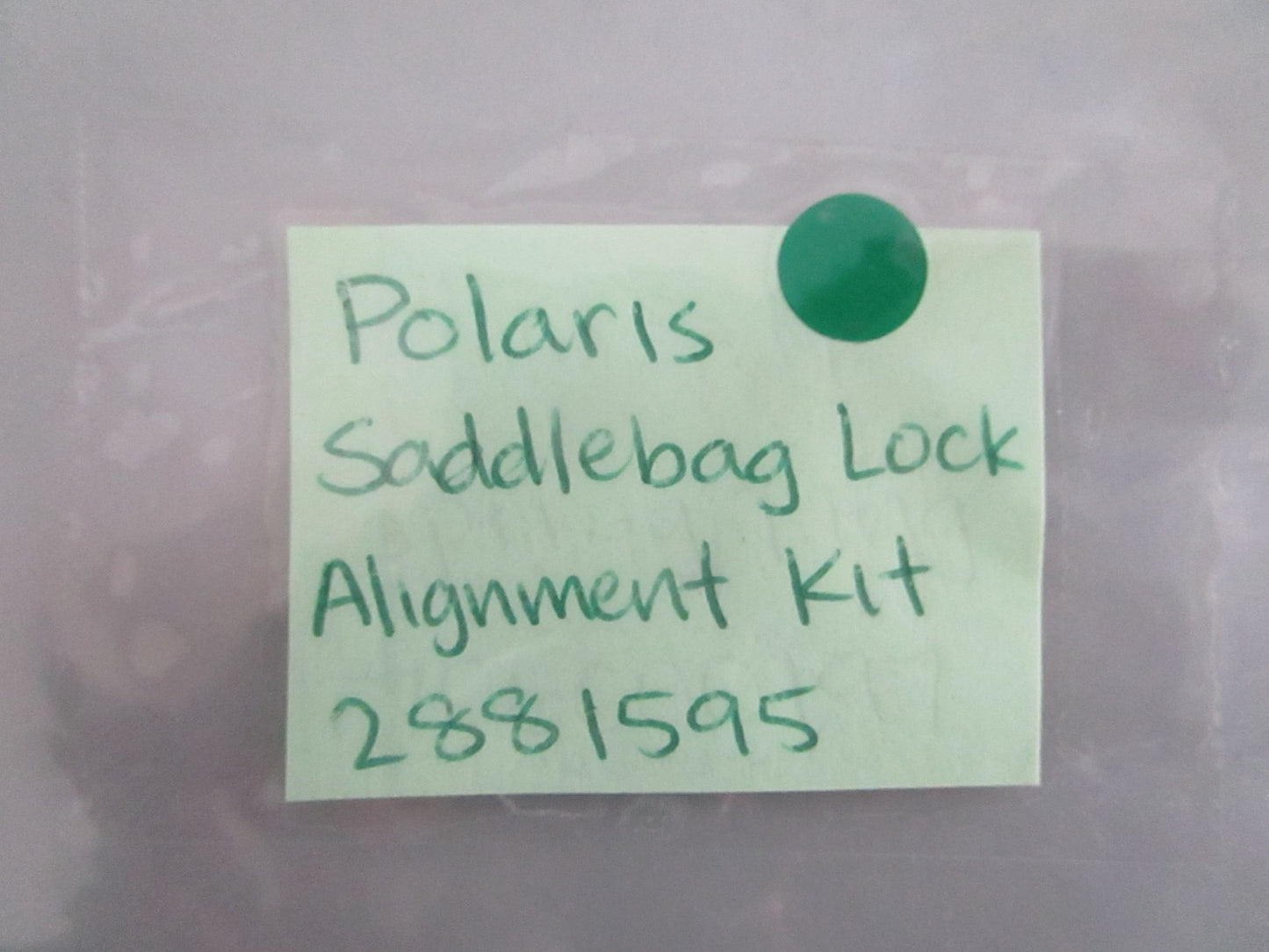 NEW OEM 2881595 Polaris Saddlebag Lock Alignment Kit 0820