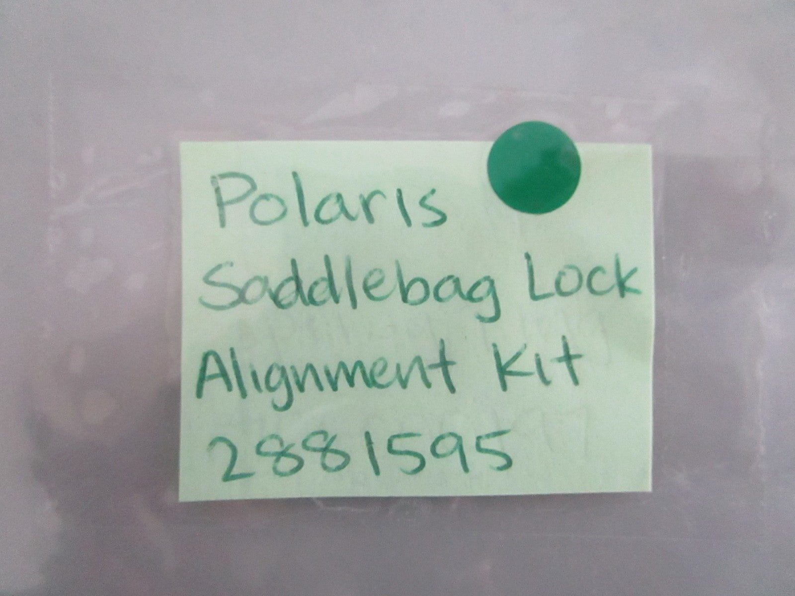 NEW OEM 2881595 Polaris Saddlebag Lock Alignment Kit 0820