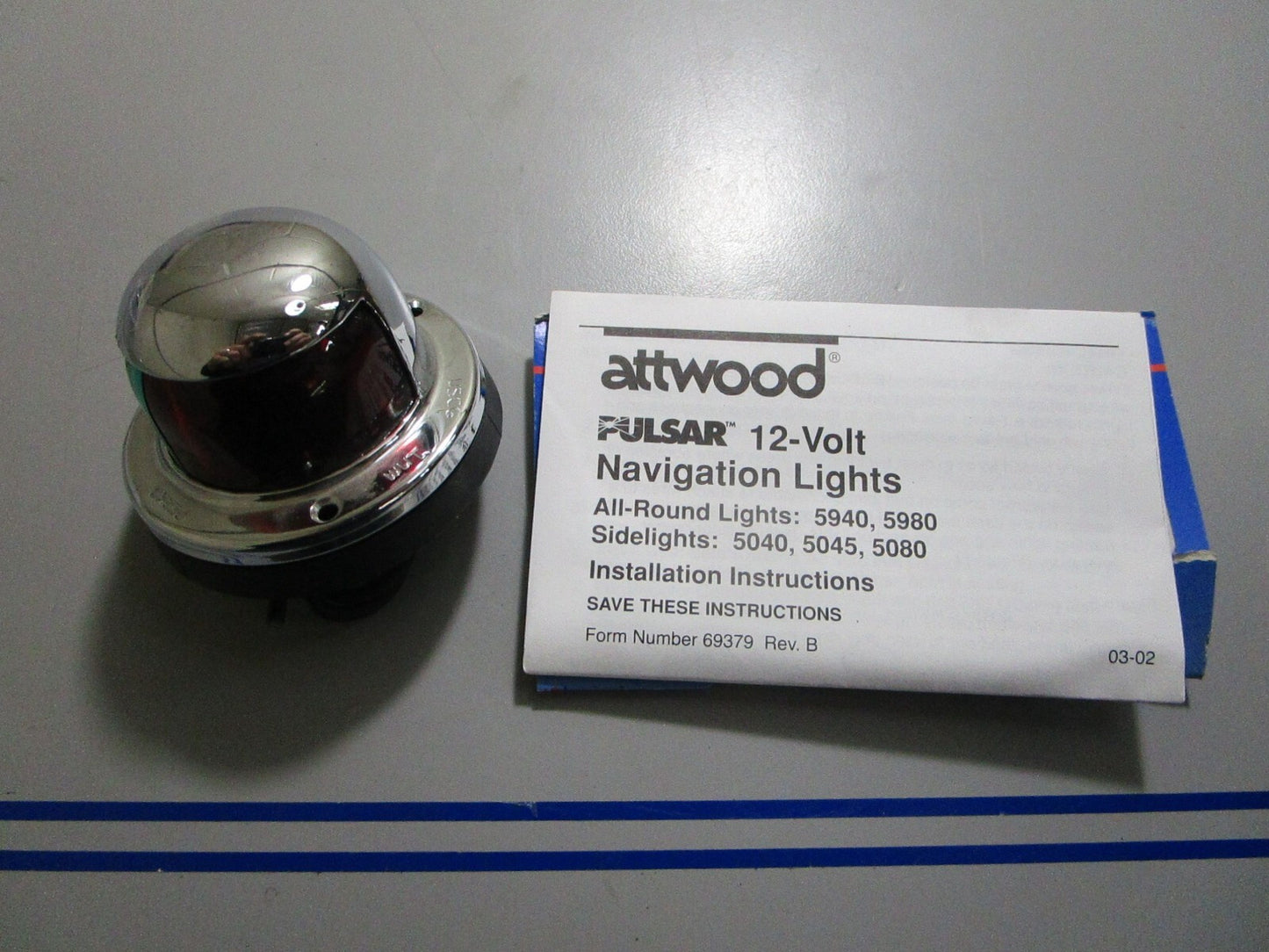 *NEW* 0770 Attwood Pulsar Sidelight Combination 5045-7