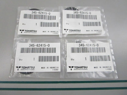 NEW OEM (LOT OF 4) 345-62415-0 345624150 Tohatsu O-Ring 0810