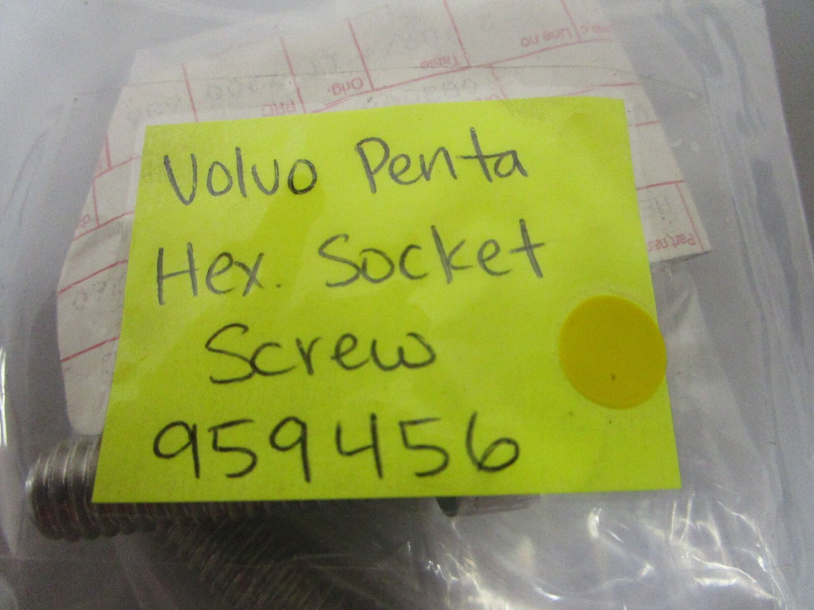 *NEW OEM* 0810 Volvo Penta Hexagon Socket Screw 959456
