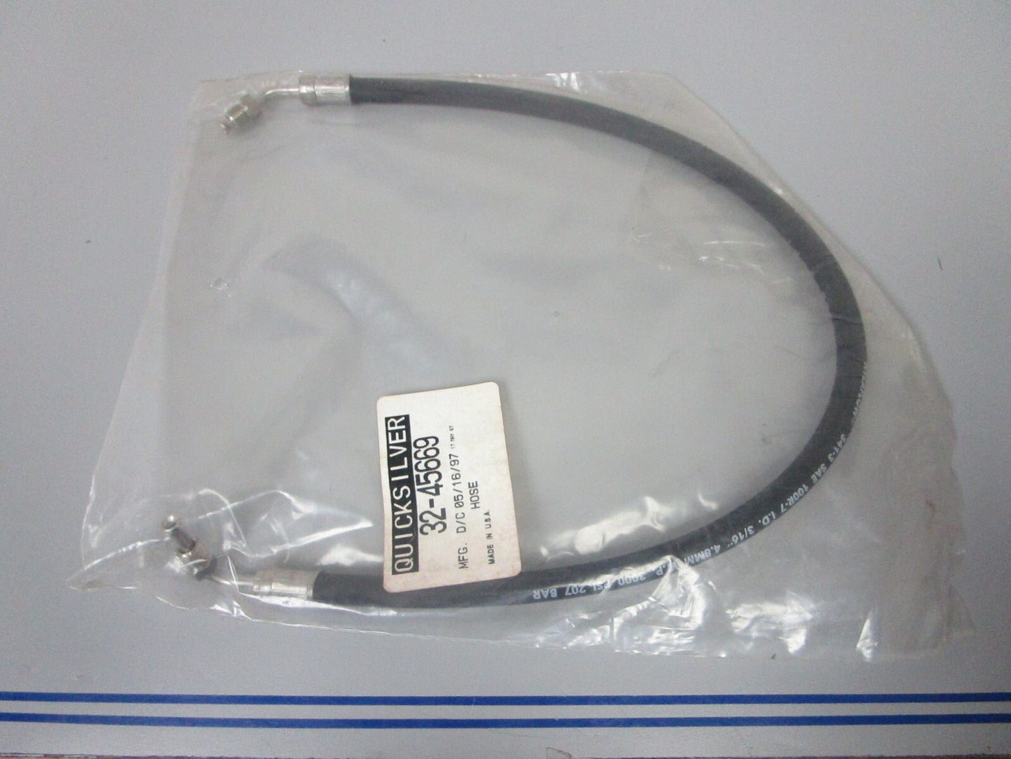 *NEW OEM* 0720 Mercury Quicksilver Hose Assembly 32-45669