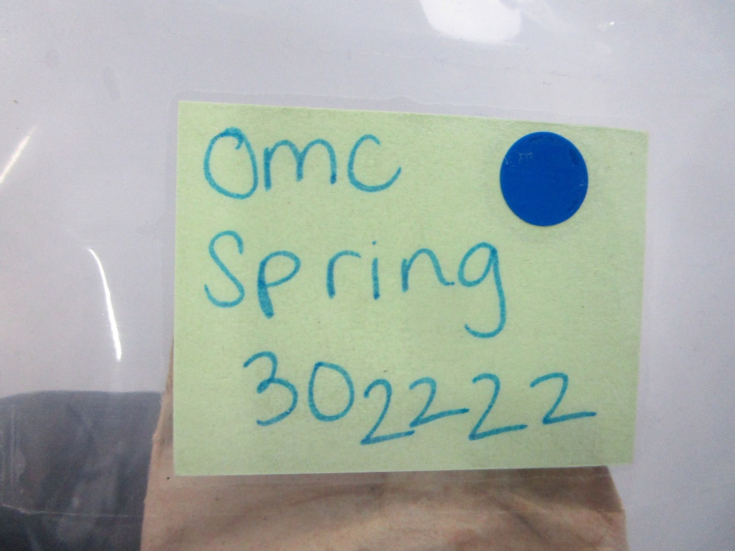 NEW OEM (LOT OF 6) 302222 0302222 OMC Johnson Evinrude Spring 0810