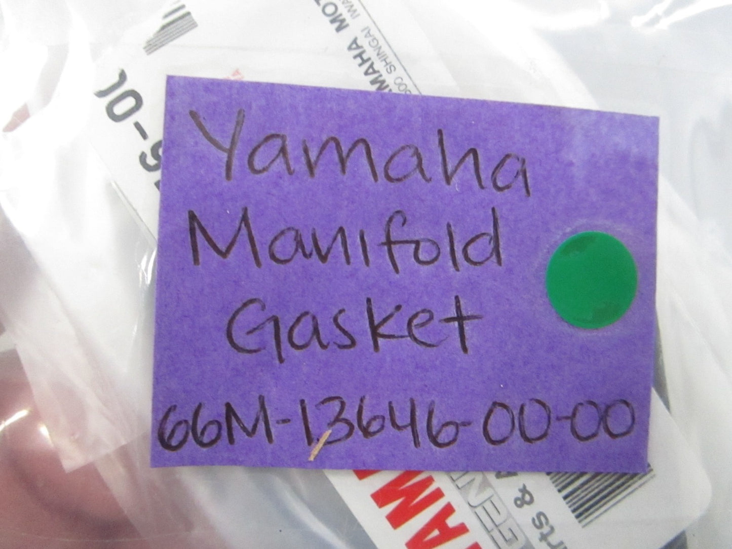NEW OEM (LOT OF 3) 66M-13646-00-00 Yamaha Manifold Gasket 0810