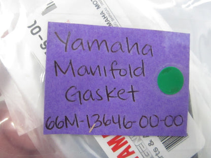 NEW OEM (LOT OF 3) 66M-13646-00-00 Yamaha Manifold Gasket 0810