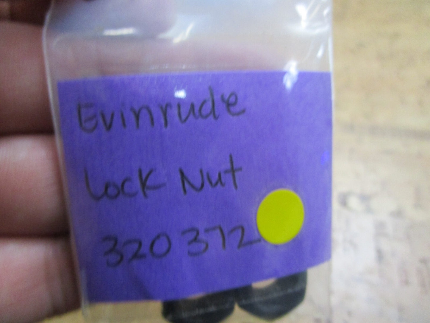 *NEW OEM* (LOT OF 5) 0810 OMC Johnson Evinrude Lock Nut 330372 0330372