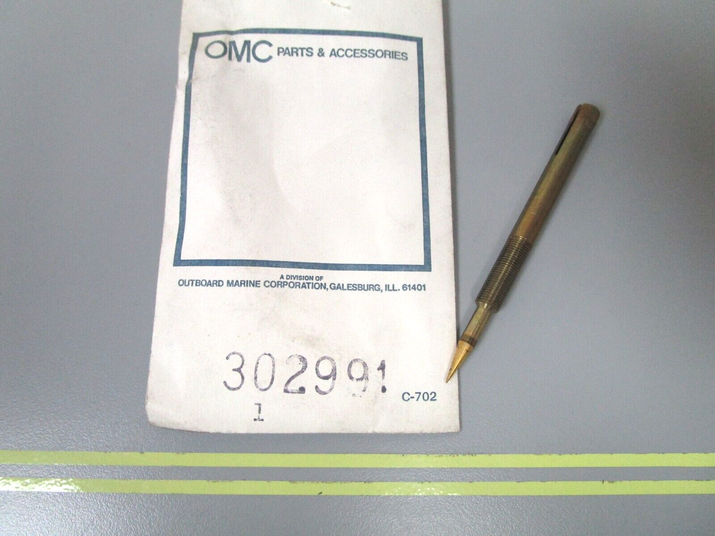 *NEW OEM* 0750 OMC CARBURETOR NEEDLE 302991 0302991