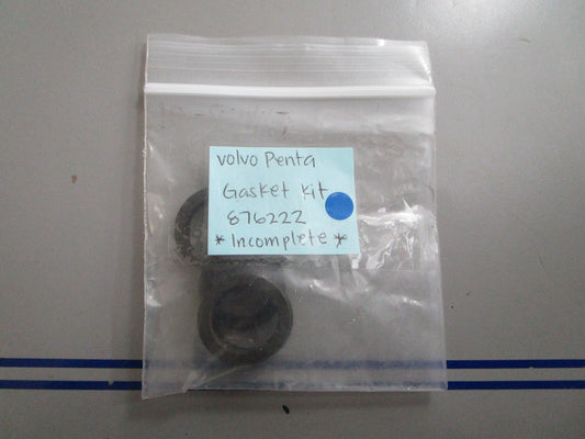 *NEW OEM* 0720 Volvo Penta *Incomplete* Gasket Kit 876222