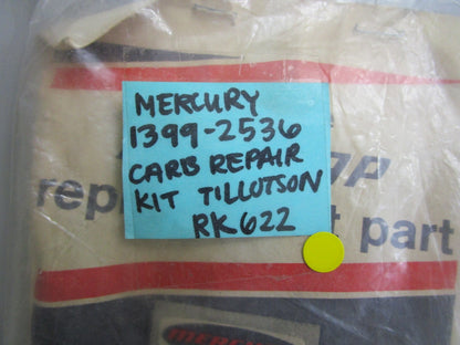 *NEW OEM* 0820 Mercury Quicksilver Carburetor Repair Kit 1399-2536