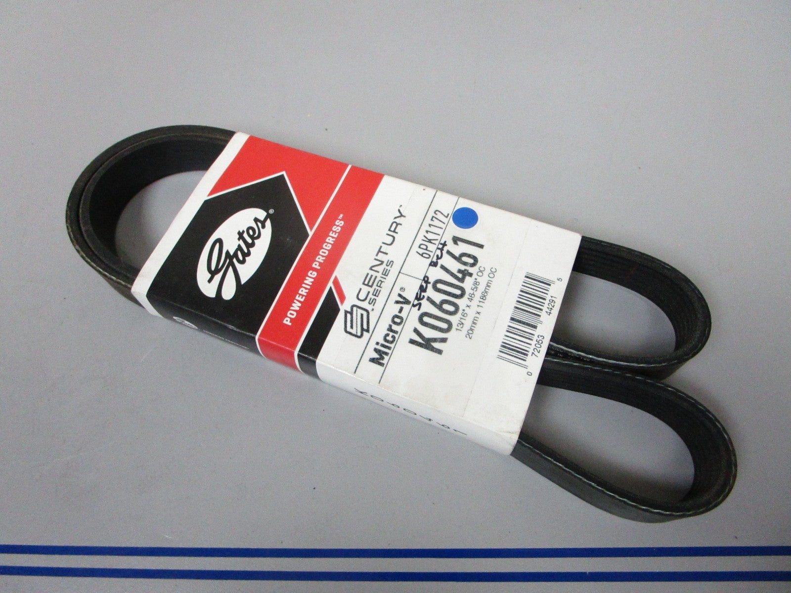 NEW K060461 Gates Micro-V 13/16" x 46 ⅝" Serpentine Belt 0720