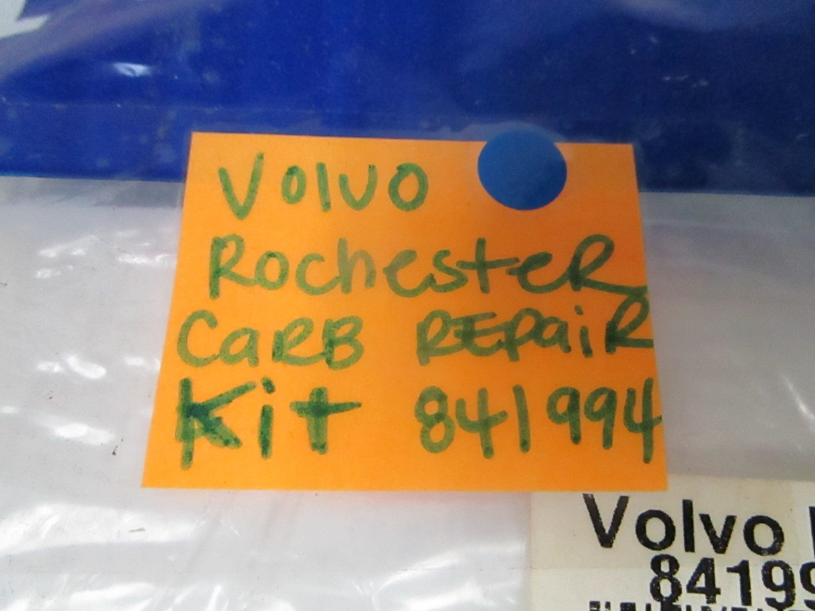 *NEW OEM* 0720 Volvo Penta Rochester Carb Repair Kit 841994