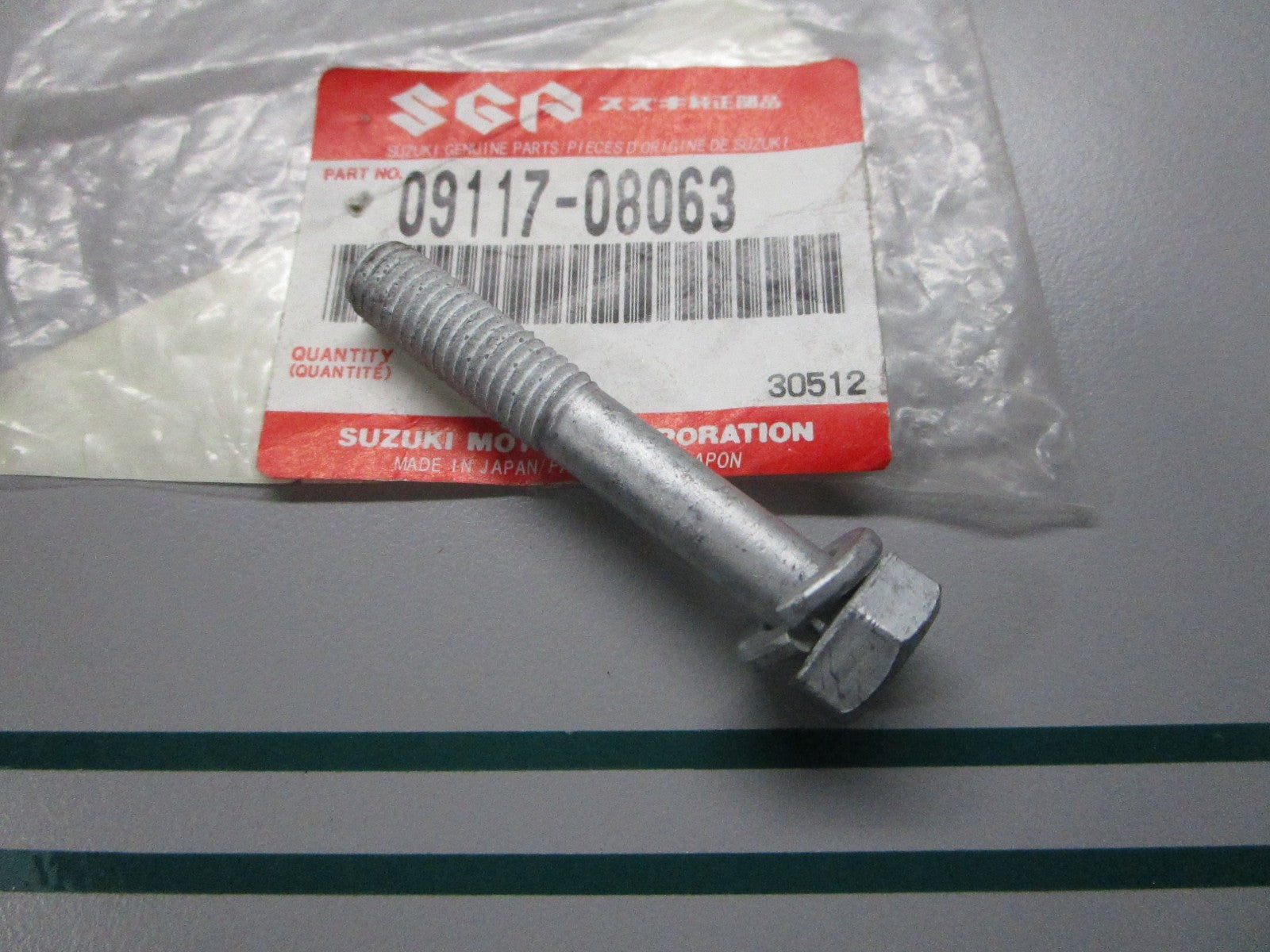 NEW OEM 09117-08063 Suzuki Bolt 0810