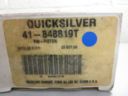 *NEW OEM* 0820 Mercury Quicksilver Piston Pin 41-848819T