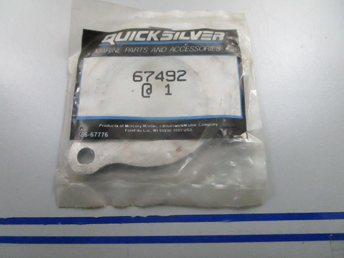 *NEW OEM* 0810 Mercury Quicksilver Thrust Plate 67492