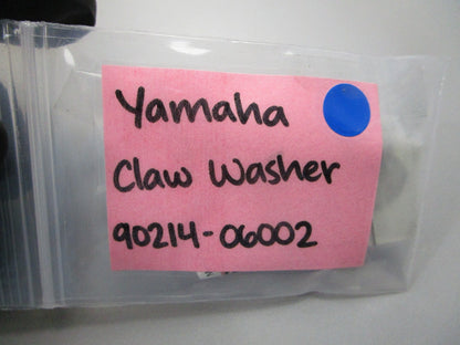 NEW OEM (LOT OF 5) 90214-06002 Yamaha Claw Washer 0810