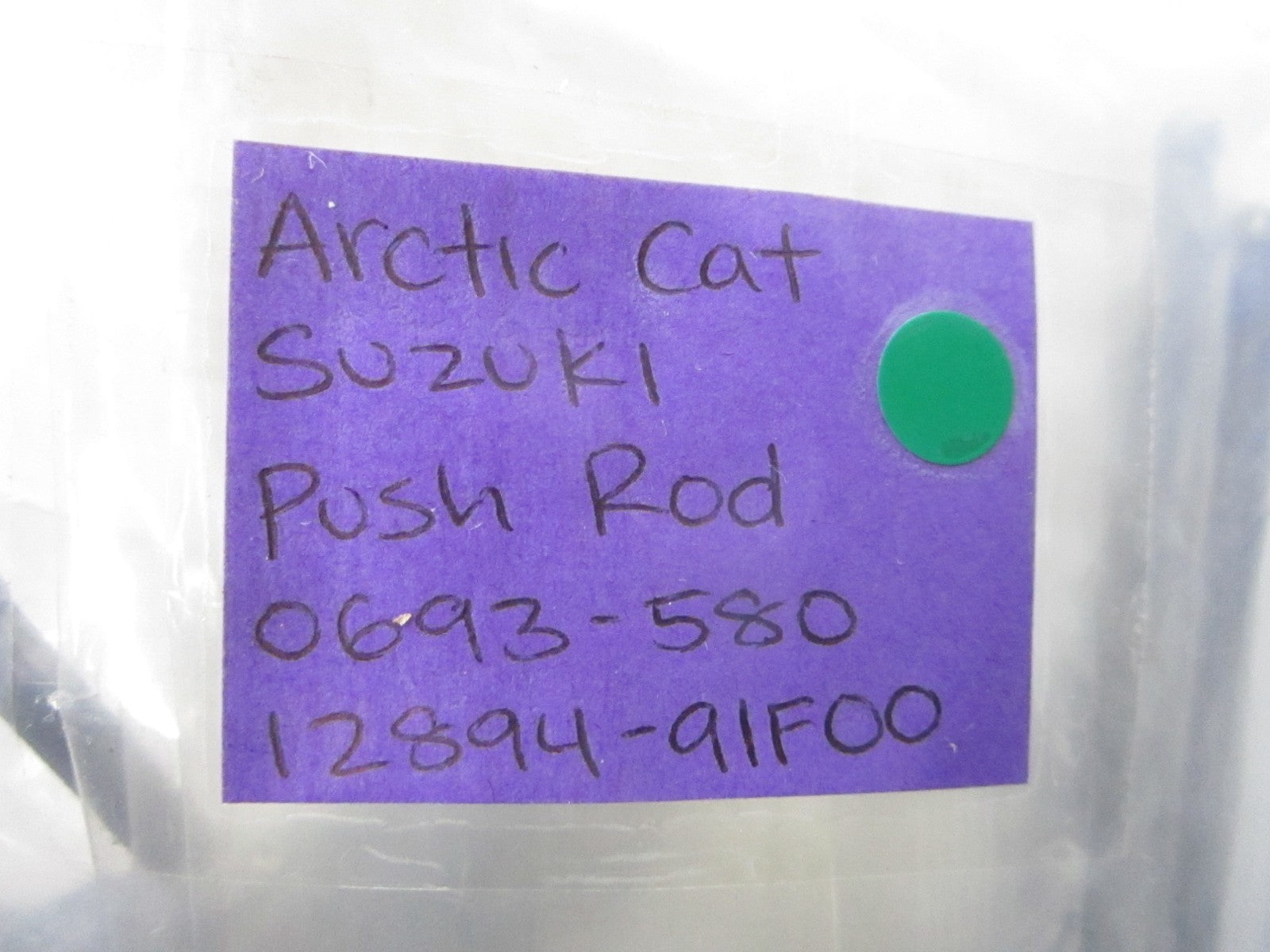 NEW OEM 0693-580 12894-91F00 Arctic Cat Suzuki Push Rod 0810