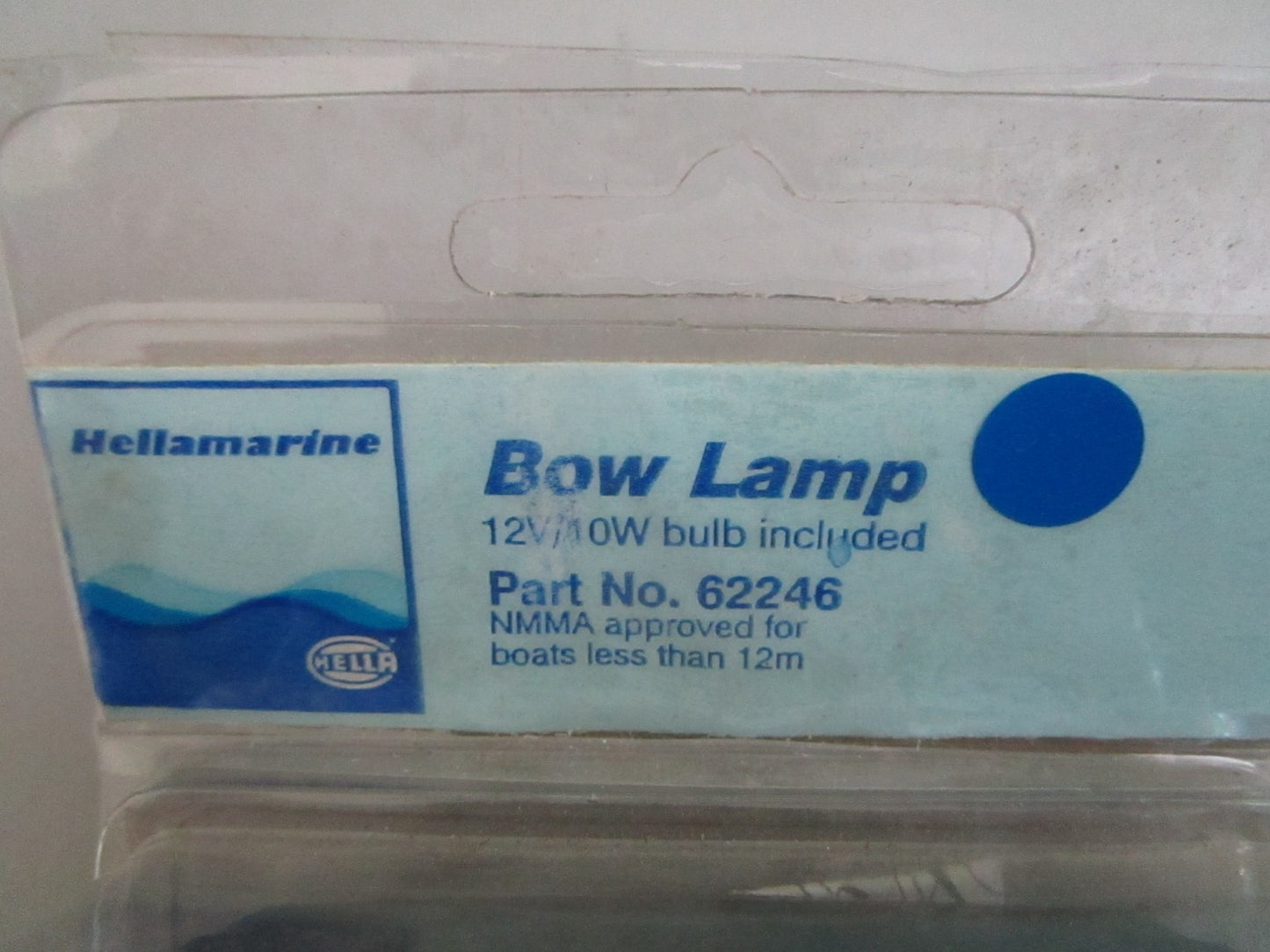*NEW* 0820 Hella Marine 12V/10W Bow Lamp 62246