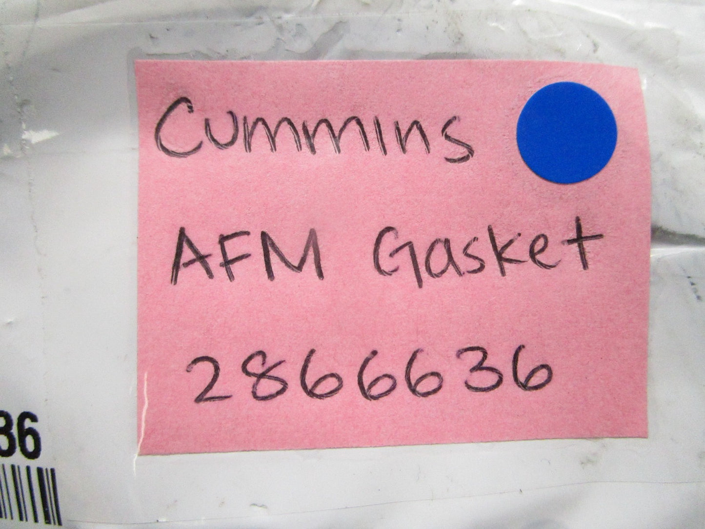 *NEW OEM* 0810 Cummins AFM Gasket 2866636