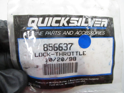 NEW OEM 856637 Mercury Quicksilver Throttle Lock 0810
