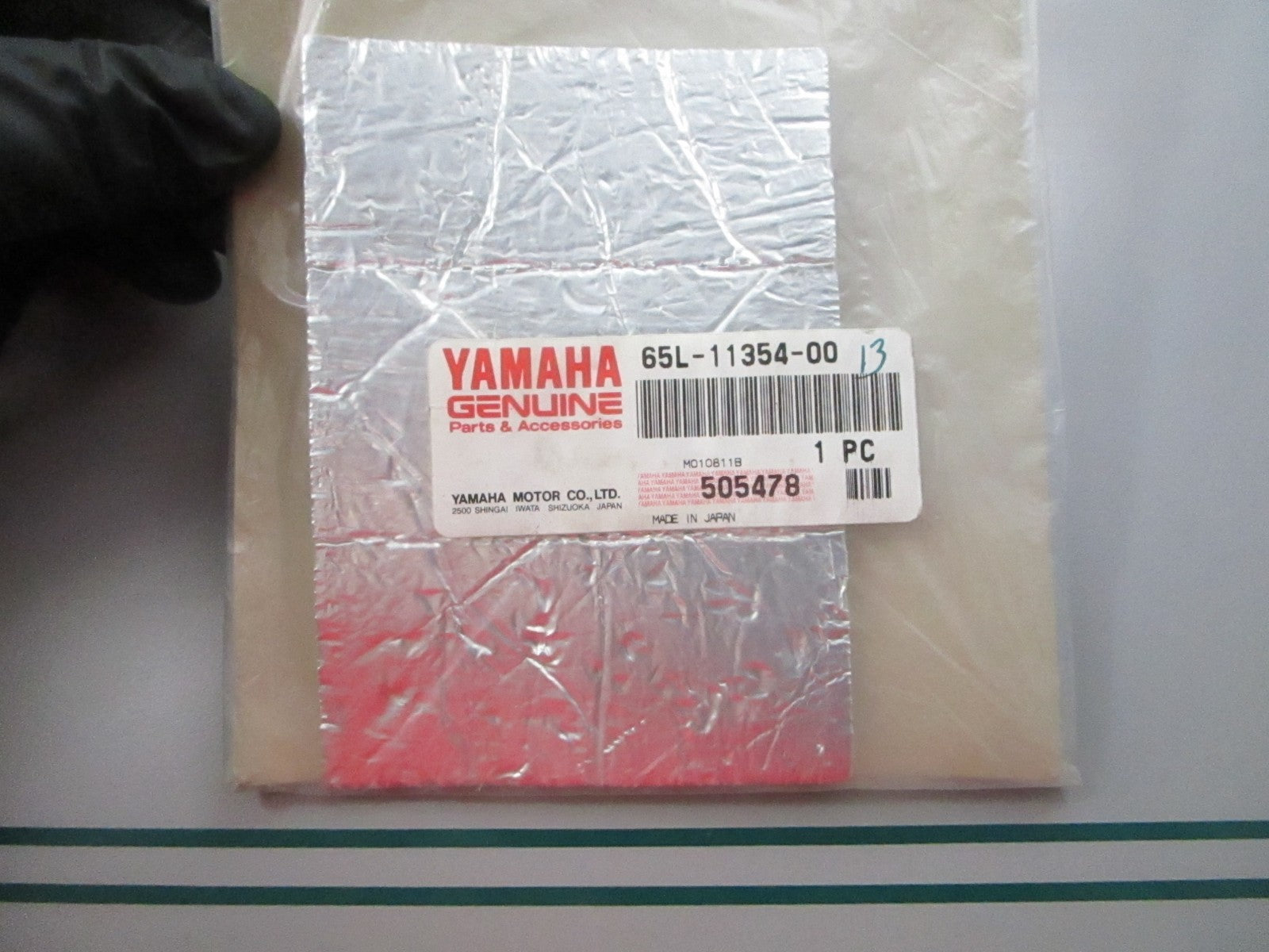 NEW OEM 65L-11354-00-00 Yamaha Gasket 0810