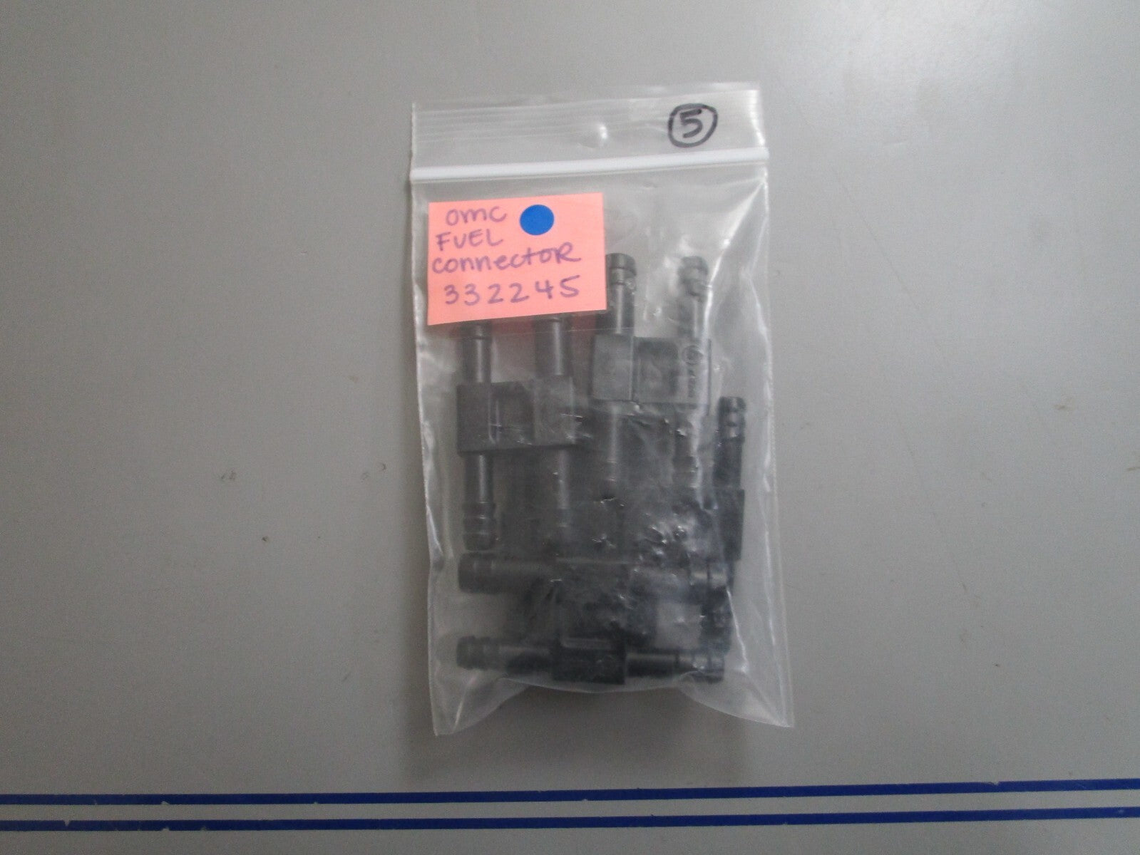 *NEW OEM* 0810 OMC Johnson Evinrude Fuel Connector 332245 0332245