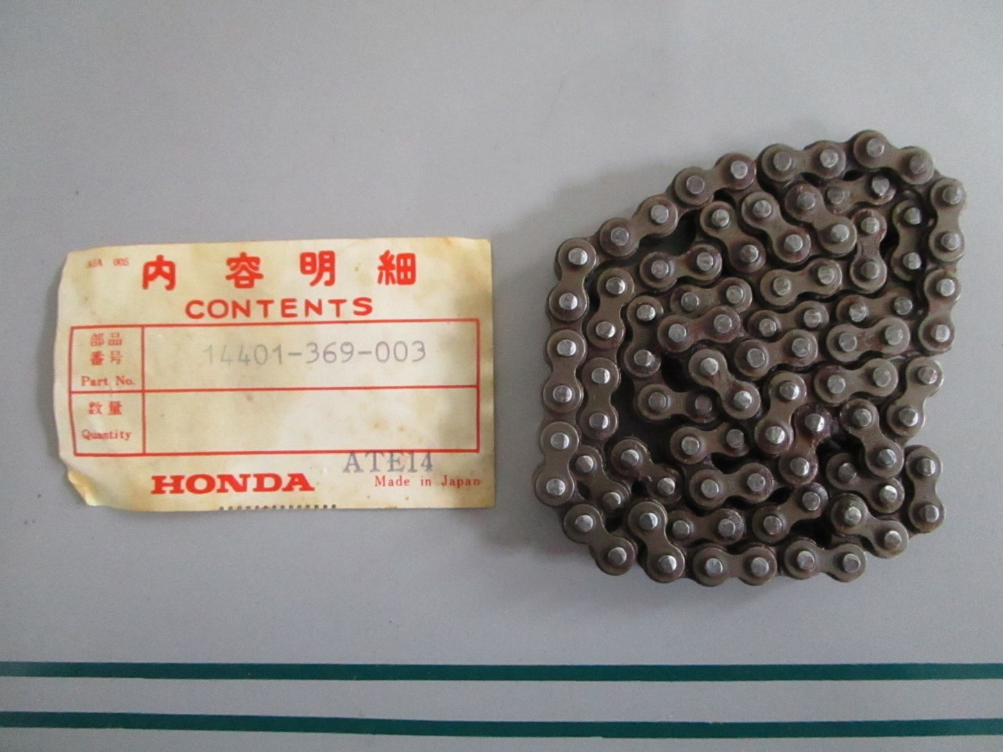 NEW OEM 14401-369-003 Honda Chain 0820